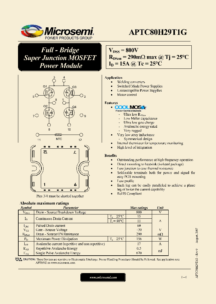 APTC80H29T1G_4610109.PDF Datasheet