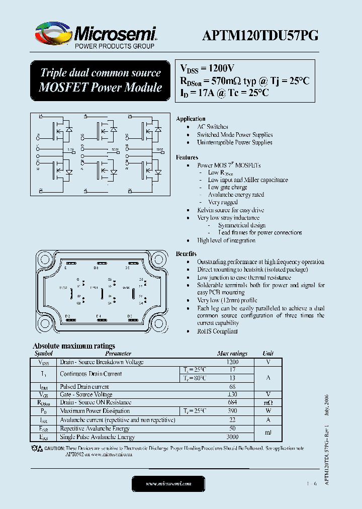 APTM120TDU57PG_4667486.PDF Datasheet
