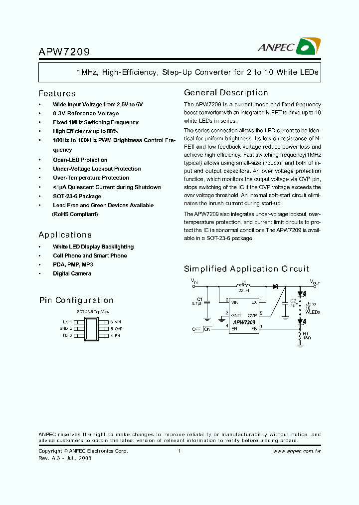 APW7209_4557009.PDF Datasheet