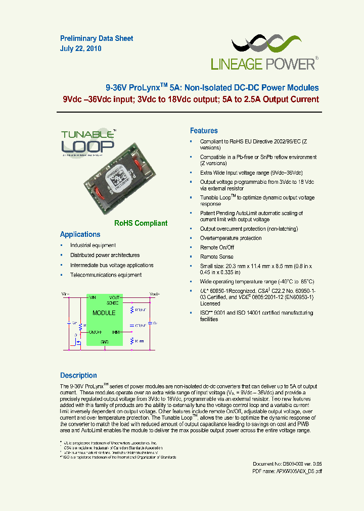 APXW005A0X3-SRZ_4745953.PDF Datasheet