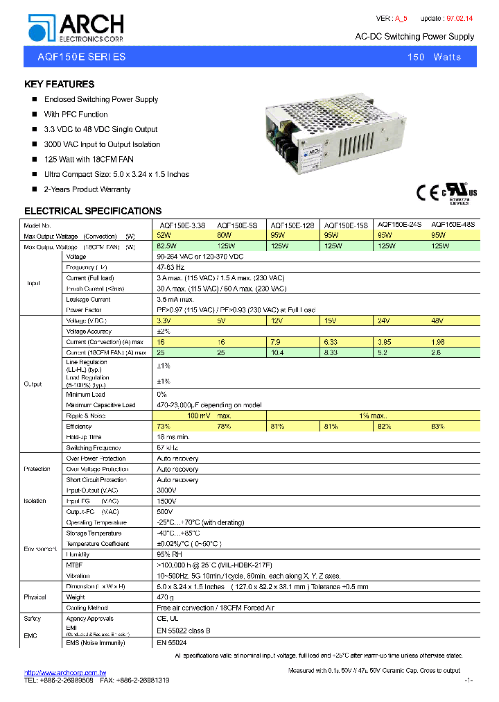 AQF150E-33S_4870355.PDF Datasheet