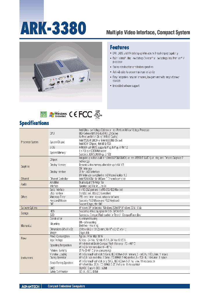 ARK-3380_4529176.PDF Datasheet
