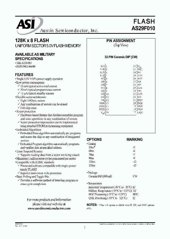 AS29F010CW-12883C_4294545.PDF Datasheet