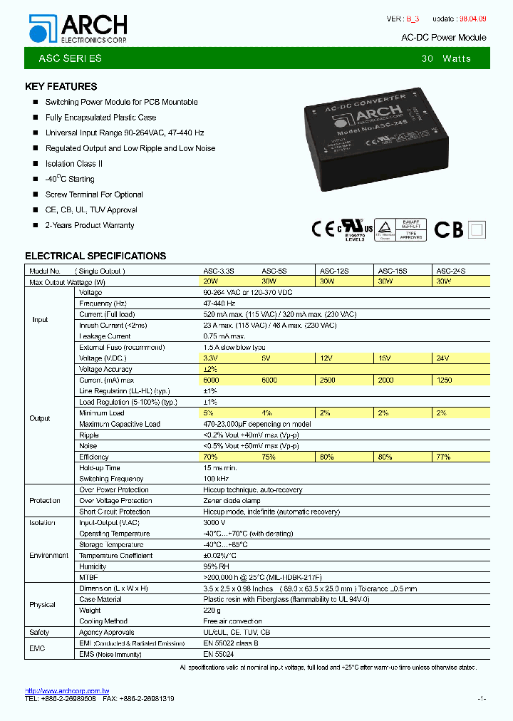 ASC-5D_4560645.PDF Datasheet