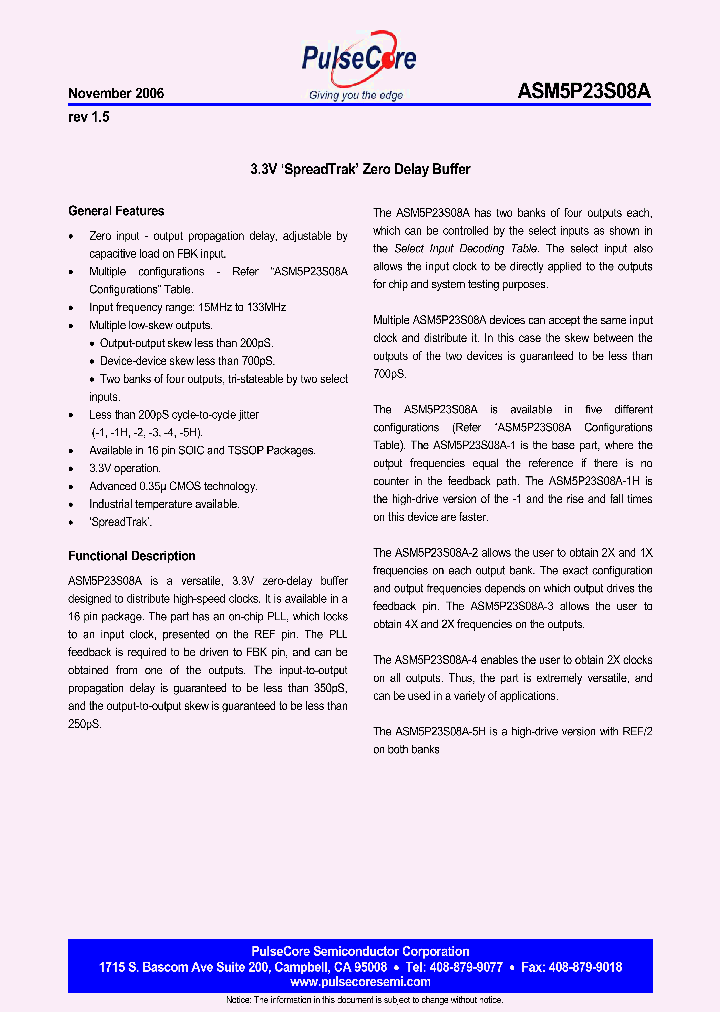 ASM5I23S08AG-4-16-SR_4467940.PDF Datasheet