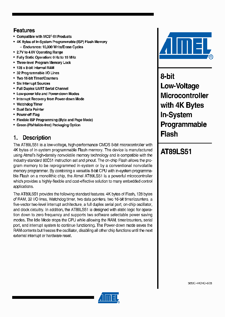 AT89LS51_4459633.PDF Datasheet