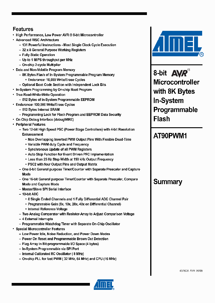 AT90PWM1-16MU_4265490.PDF Datasheet