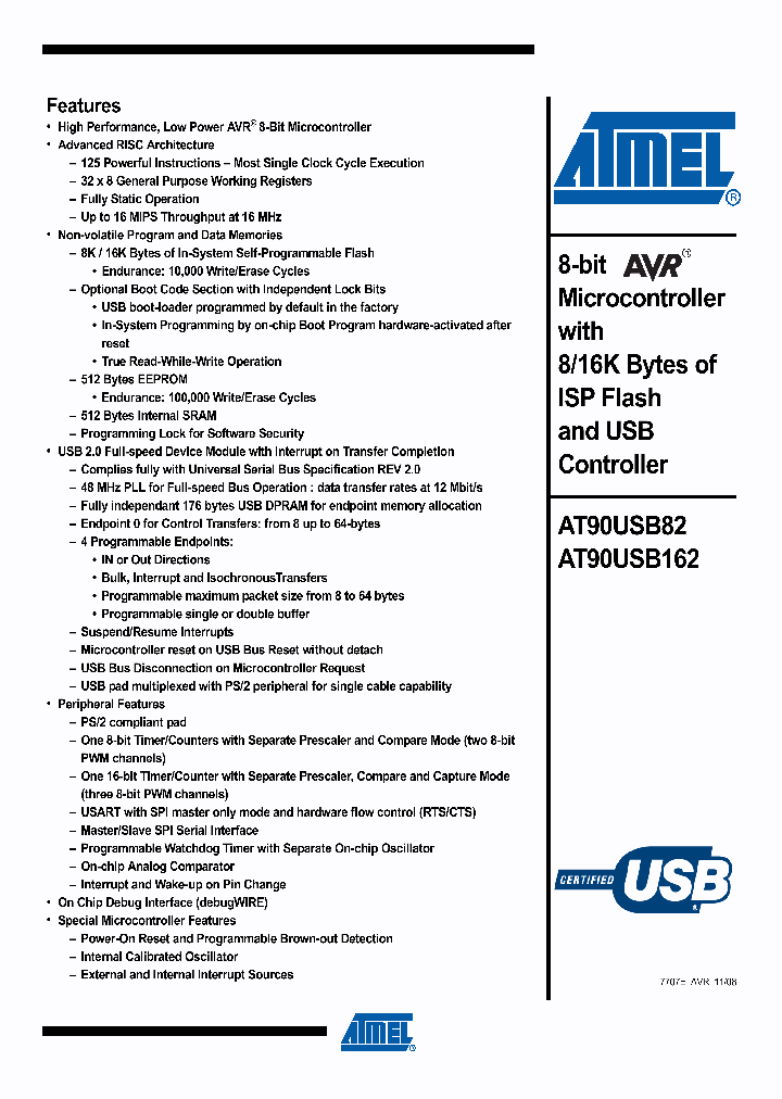 AT90USB820811_4903136.PDF Datasheet