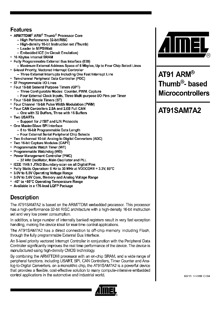 AT91SAM7A204_4220844.PDF Datasheet