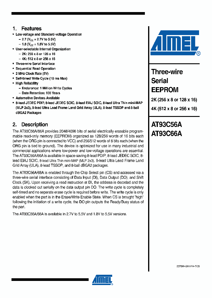 AT93C56AY1-10YU-18_4532800.PDF Datasheet