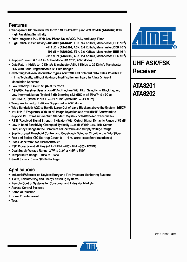 ATA8201_4543152.PDF Datasheet