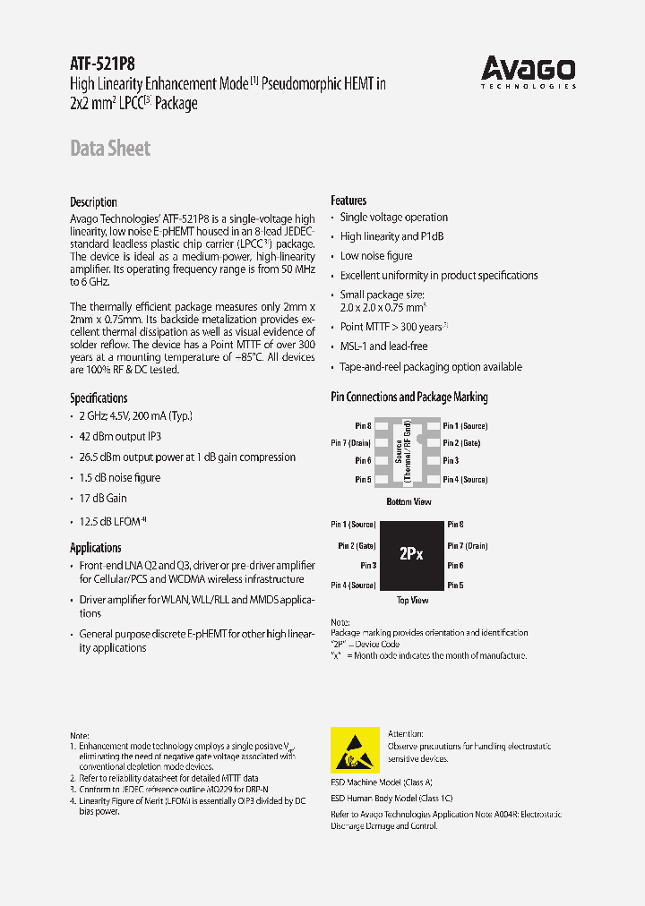 ATF-521P8_4285982.PDF Datasheet