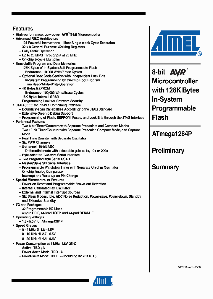 ATMEGA1284P_4219332.PDF Datasheet