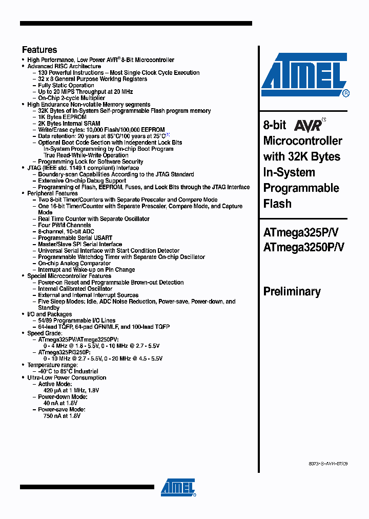 ATMEGA325P09_4899295.PDF Datasheet