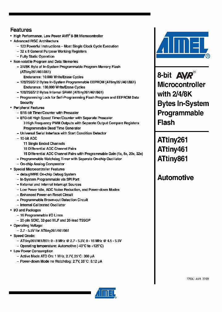 ATTINY861-15MAZ_4716504.PDF Datasheet