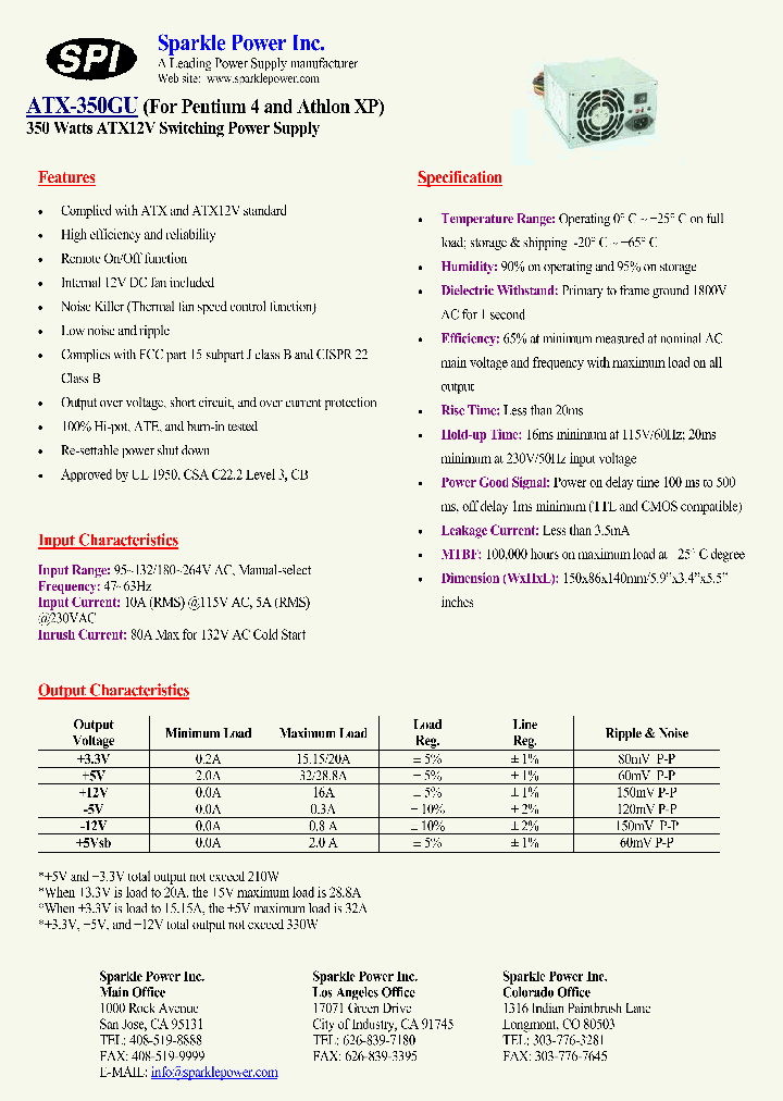 ATX-350GU_4531567.PDF Datasheet
