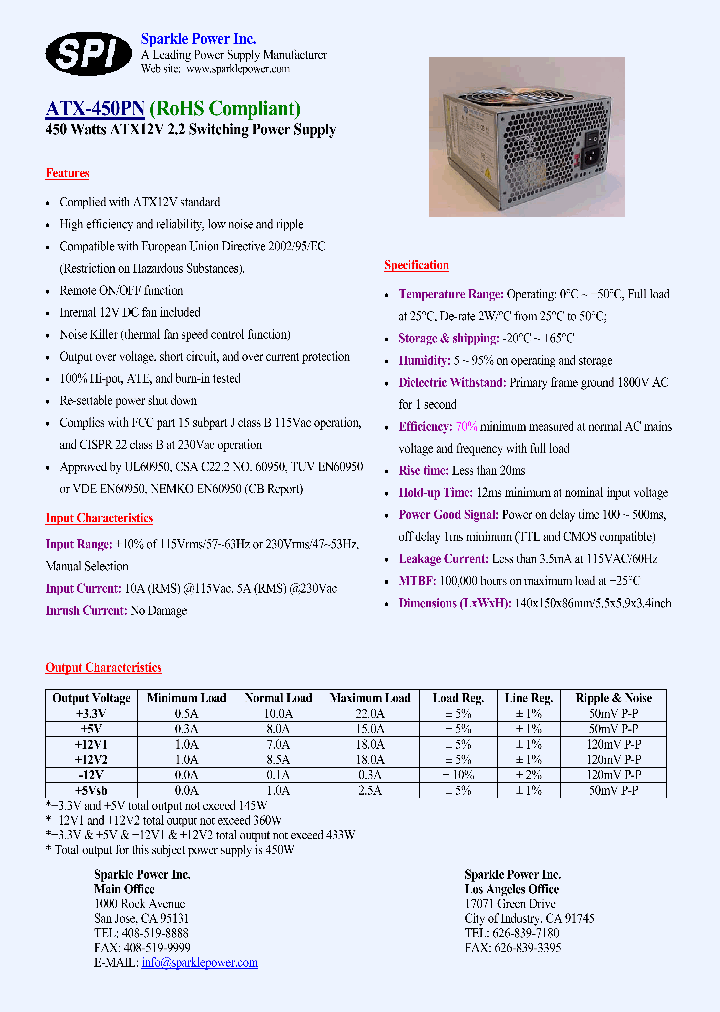 ATX-450PN_4451360.PDF Datasheet