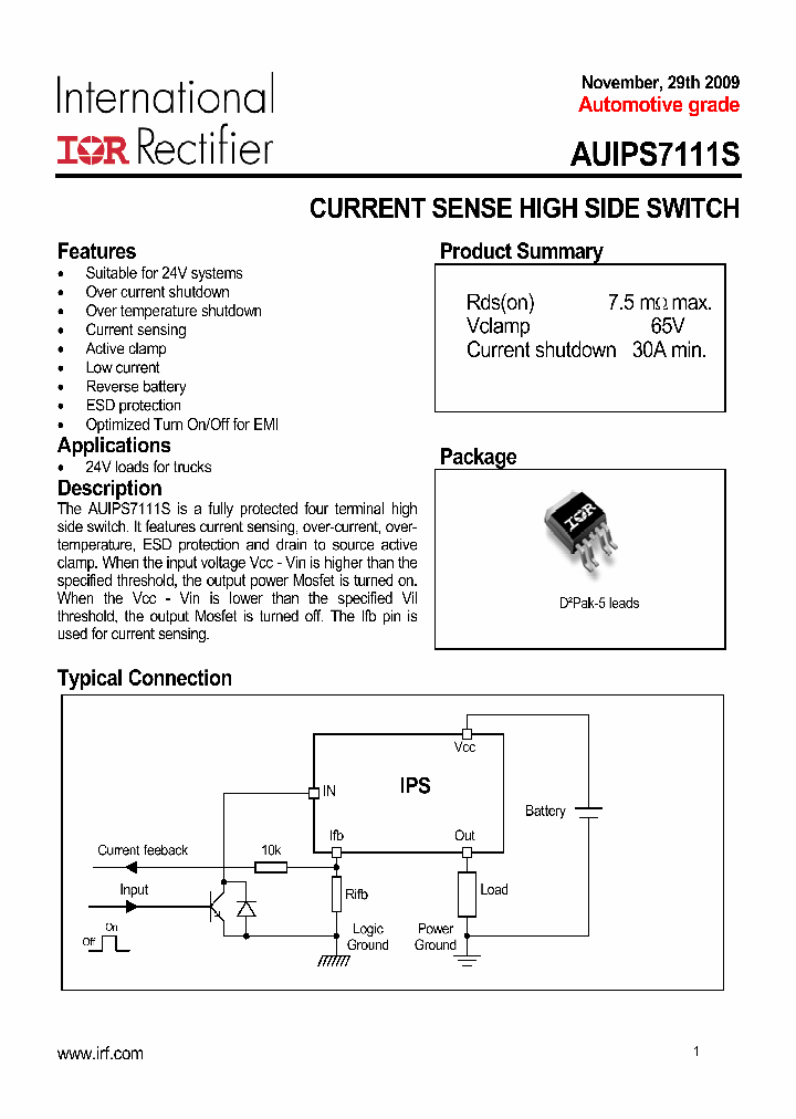 AUIPS7111R_4594845.PDF Datasheet