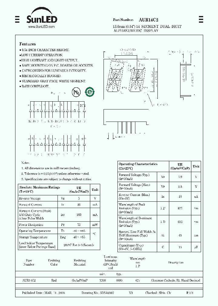 AUR14C2_4746891.PDF Datasheet