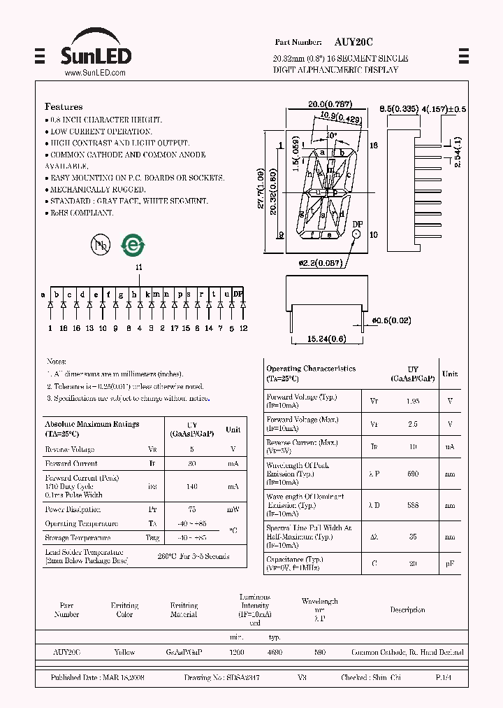 AUY20C_4353354.PDF Datasheet