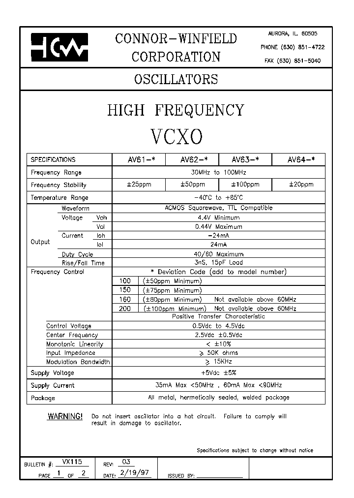 AV62-100_4716746.PDF Datasheet