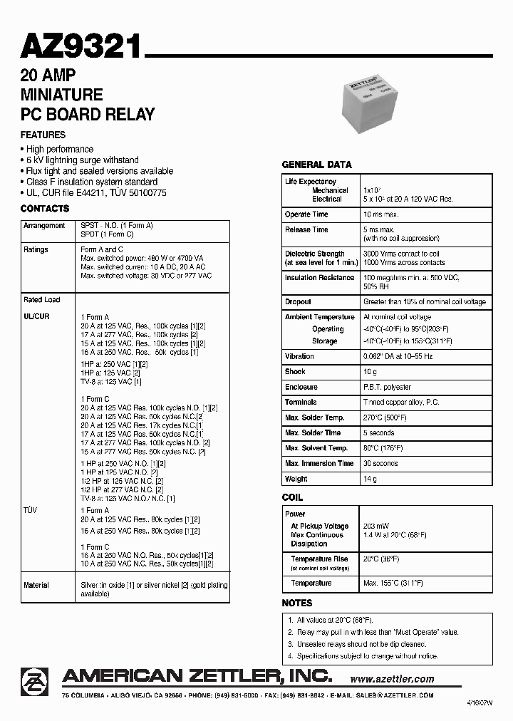 AZ9321_4498231.PDF Datasheet
