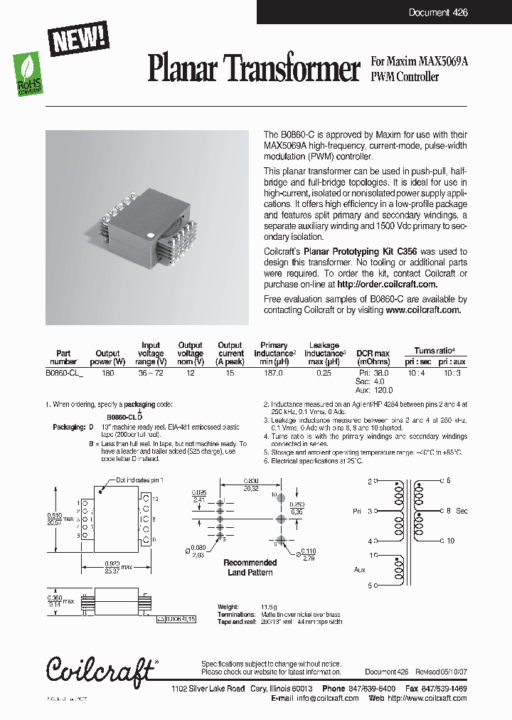 B0860-CL_4799730.PDF Datasheet