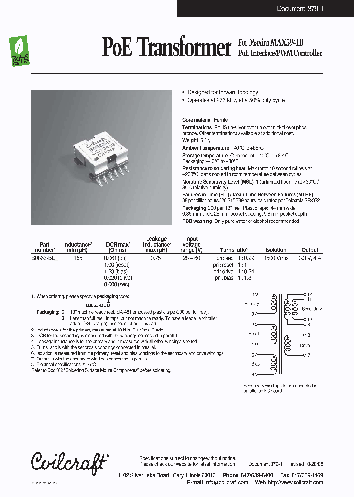 B0863-BL_4591337.PDF Datasheet