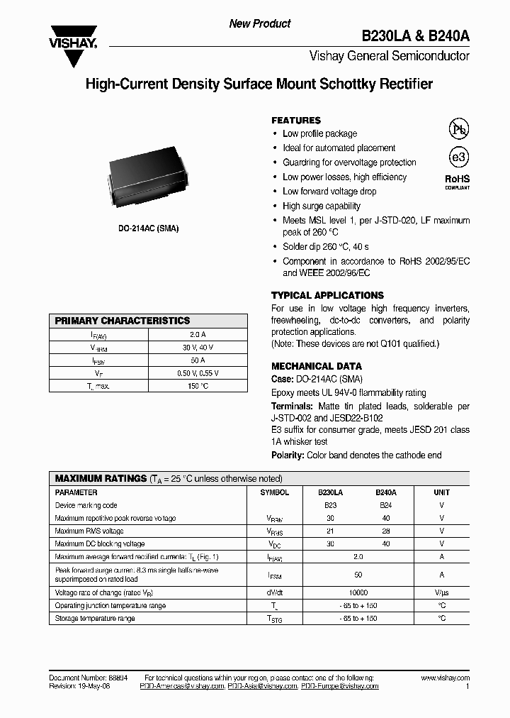 B240A_4264315.PDF Datasheet