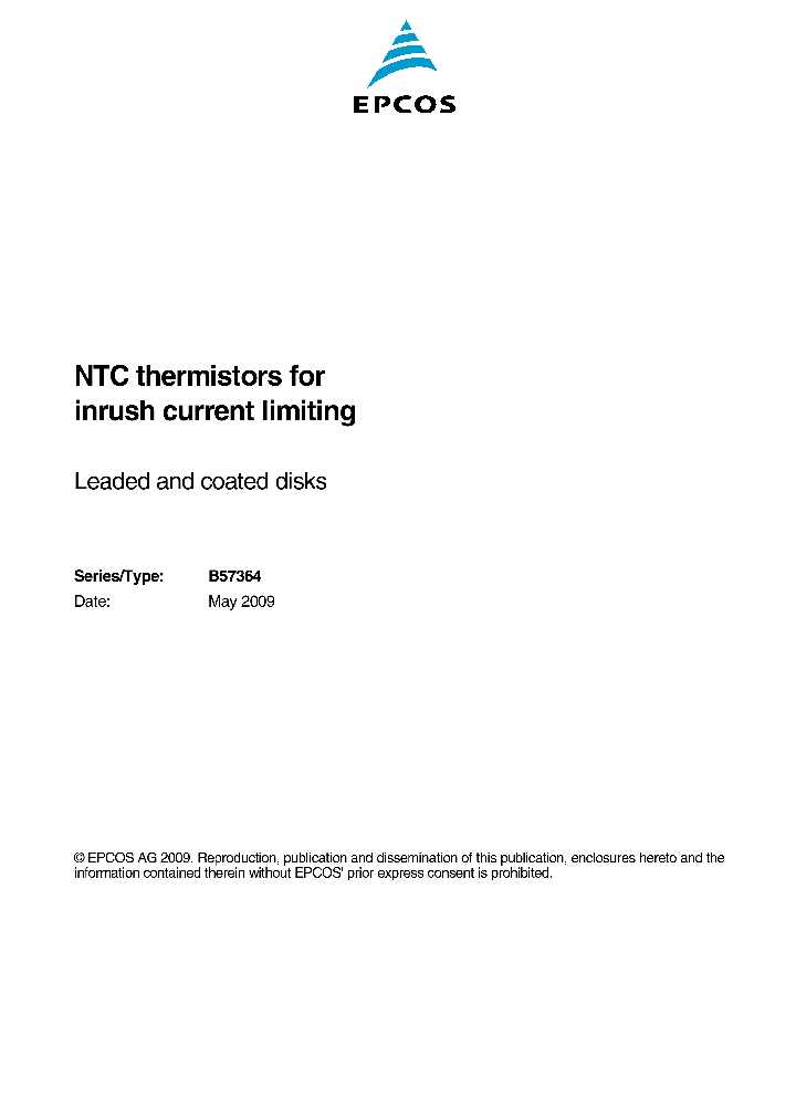 B57364_4567160.PDF Datasheet