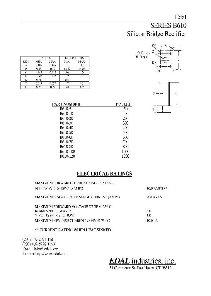 B610-70_4339508.PDF Datasheet