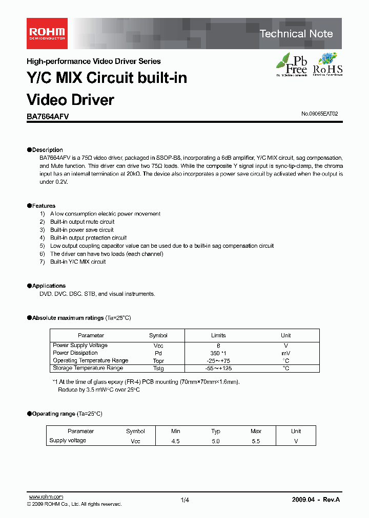 BA7664AFV_4614171.PDF Datasheet