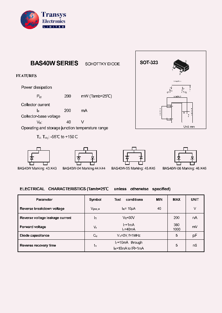 BAS40W_4789552.PDF Datasheet