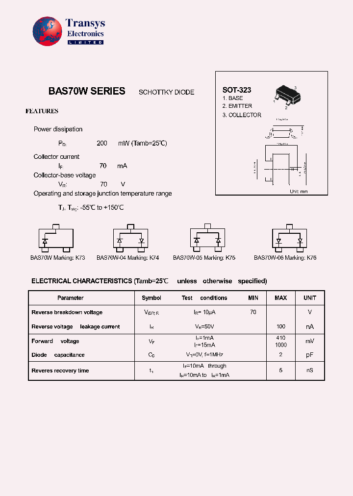 BAS70W_4347969.PDF Datasheet