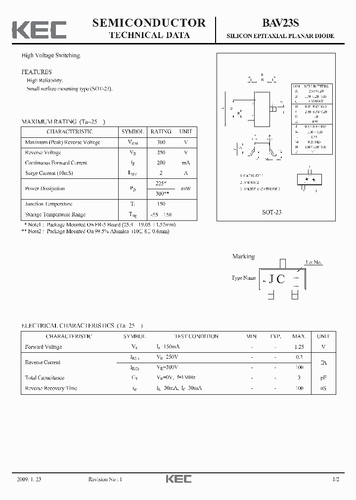 BAV23S_4687761.PDF Datasheet