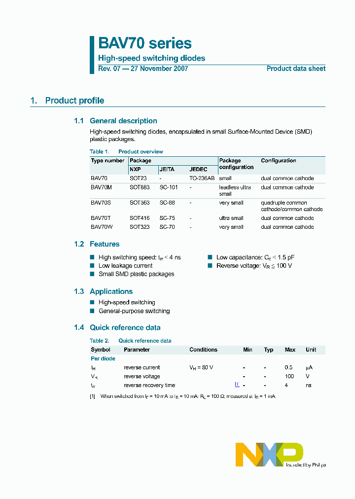 BAV70T_4176499.PDF Datasheet