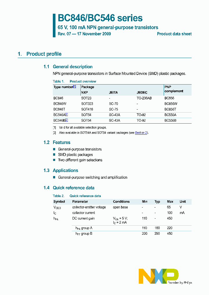 BC546B_4554693.PDF Datasheet