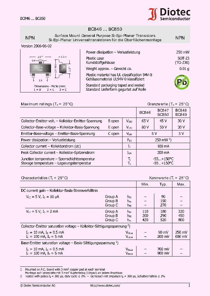 BC846S_4347621.PDF Datasheet