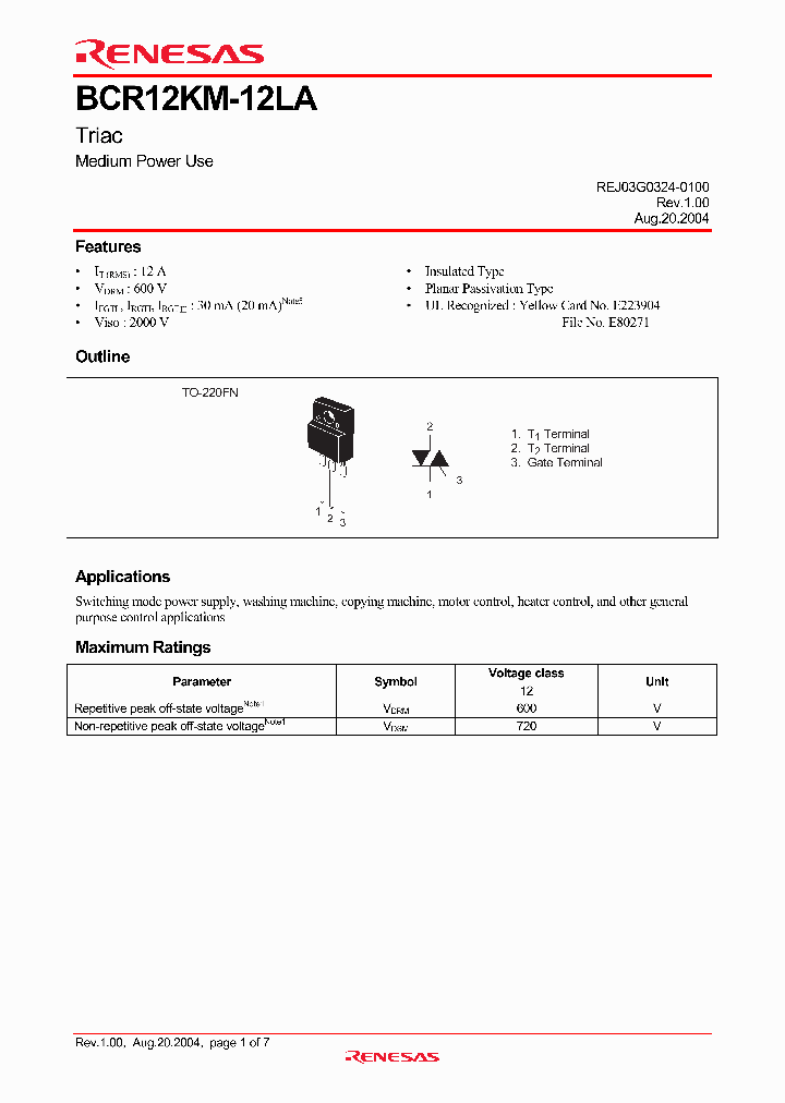 BCR12KM-12LA-A8_4282225.PDF Datasheet