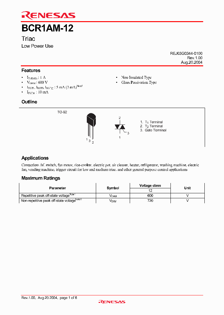 BCR1AM-12_4728557.PDF Datasheet