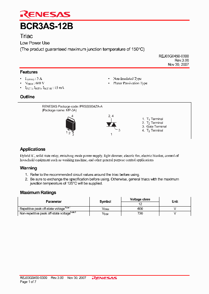 BCR3AS-12B_4240814.PDF Datasheet