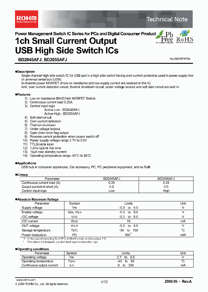 BD2045AFJ_4635523.PDF Datasheet