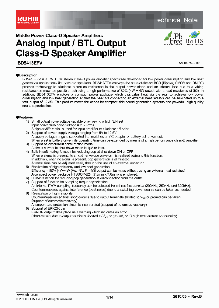 BD5413EFV-E2_4686167.PDF Datasheet