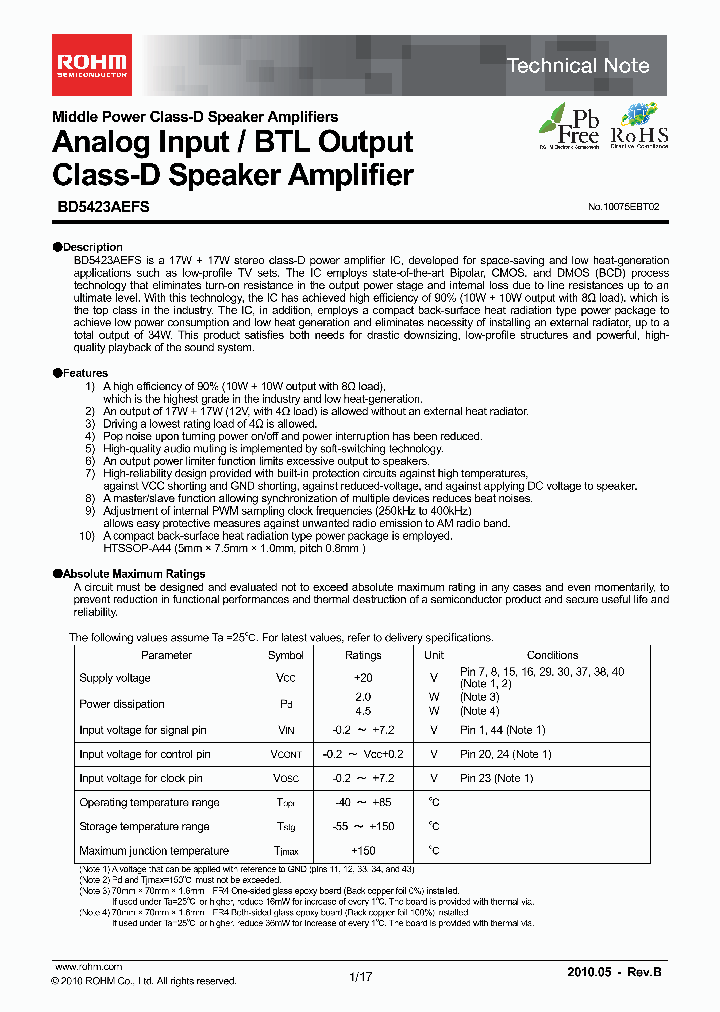 BD5423AEFS-E2_4671684.PDF Datasheet