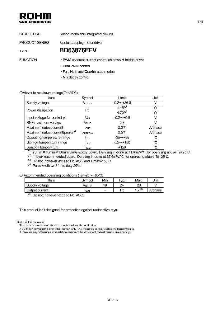 BD63876EFV_4587942.PDF Datasheet