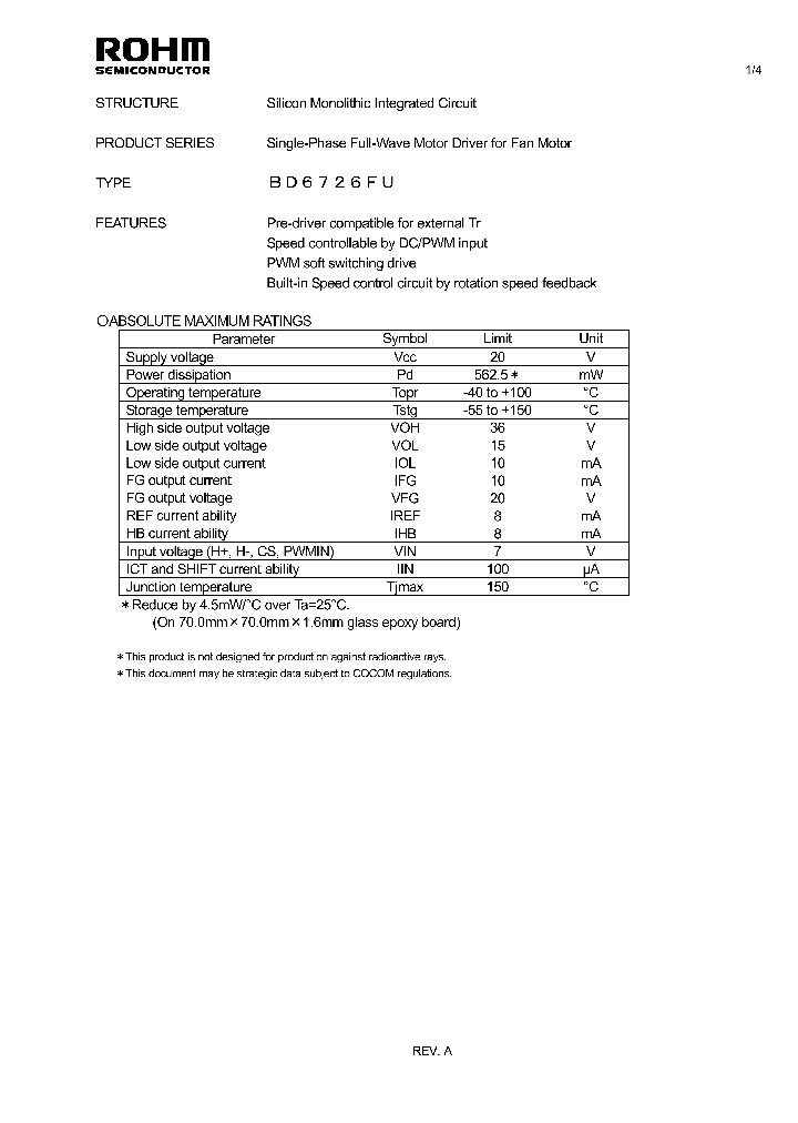 BD6726FU_4603814.PDF Datasheet