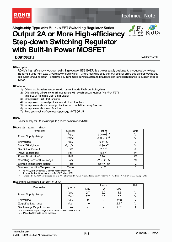 BD9130EFJ_4627854.PDF Datasheet