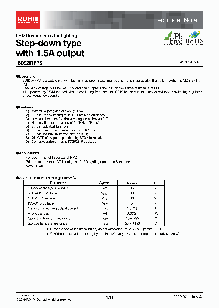 BD9207FPS_4651889.PDF Datasheet
