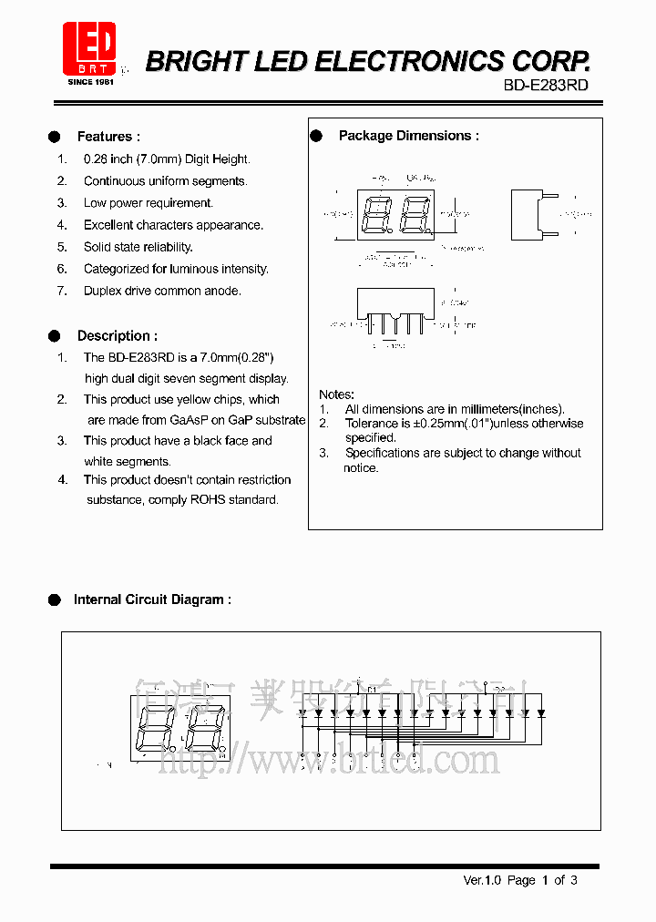 BD-E283RD_4830760.PDF Datasheet