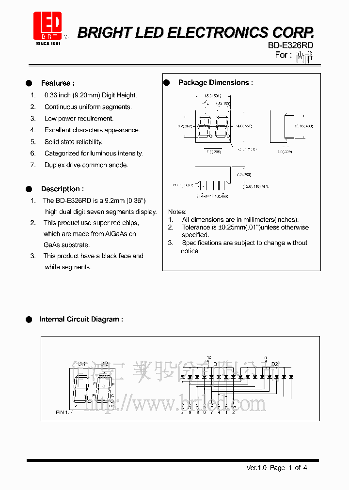BD-E326RD_4464100.PDF Datasheet